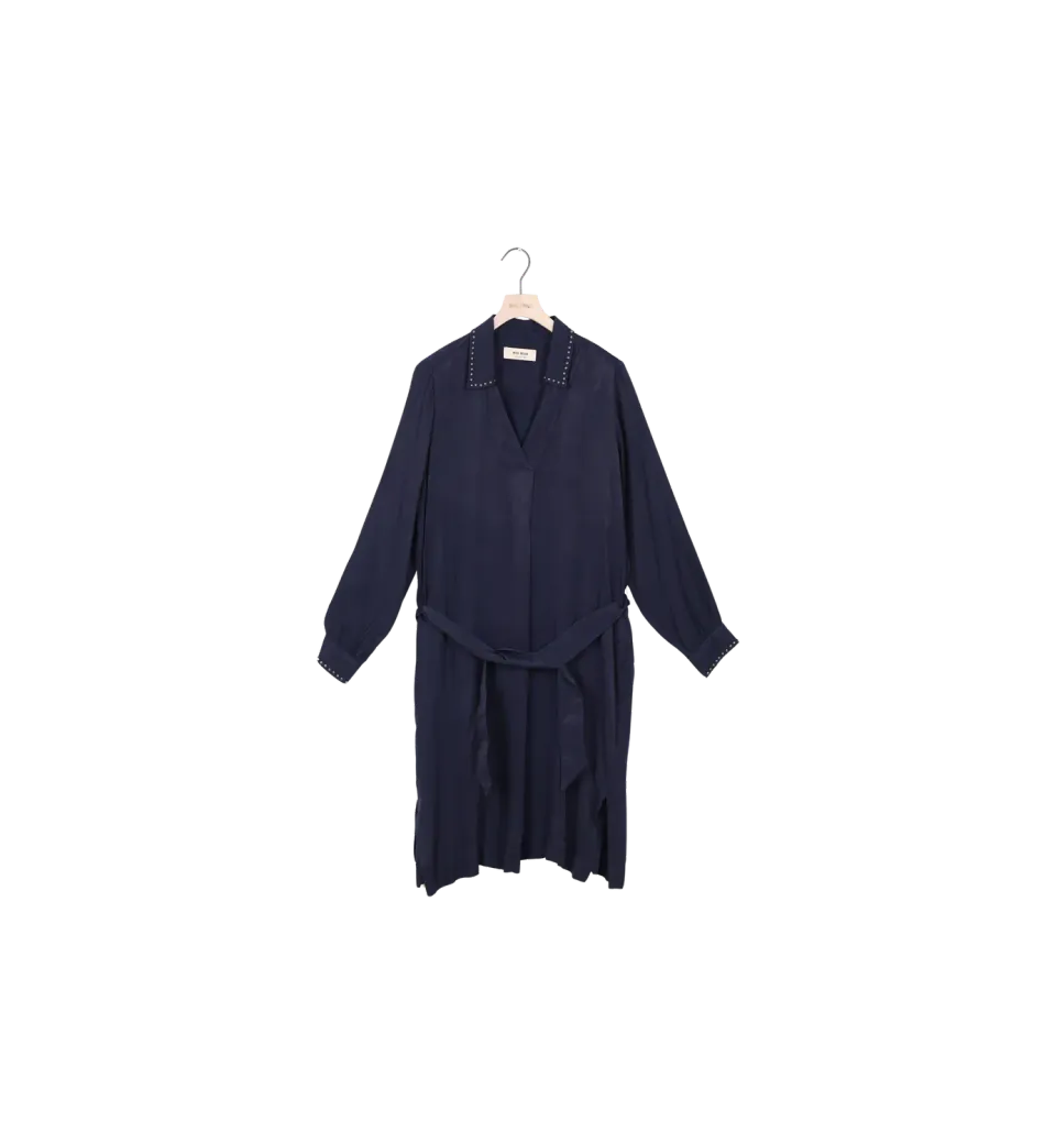 Mos Mosh MMMaylone Soft Twill Kleid Salute Navy L