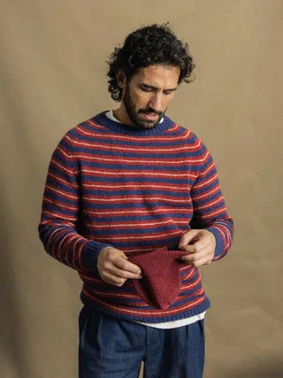 Mos Mosh MMGCarlos Randig Strickpullover gestreift