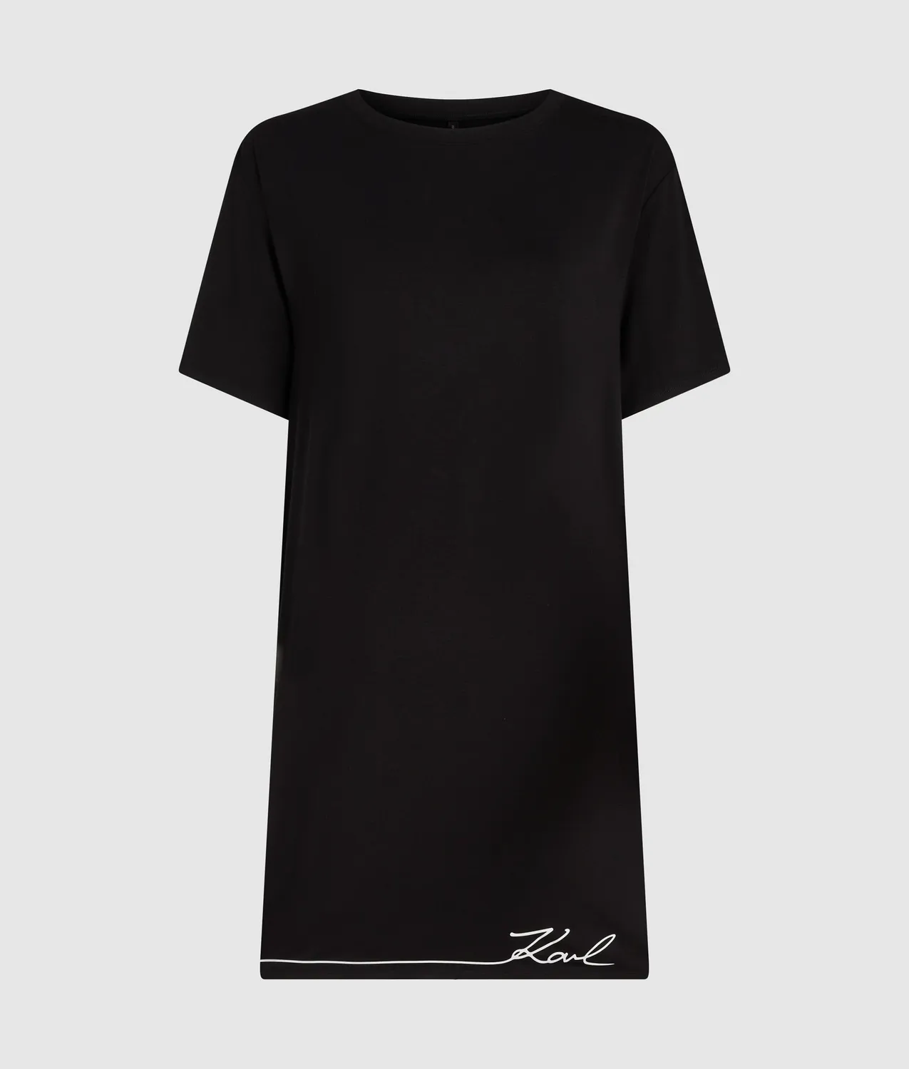 Karl Lagerfeld Signature Nachthemd Viskose oversize