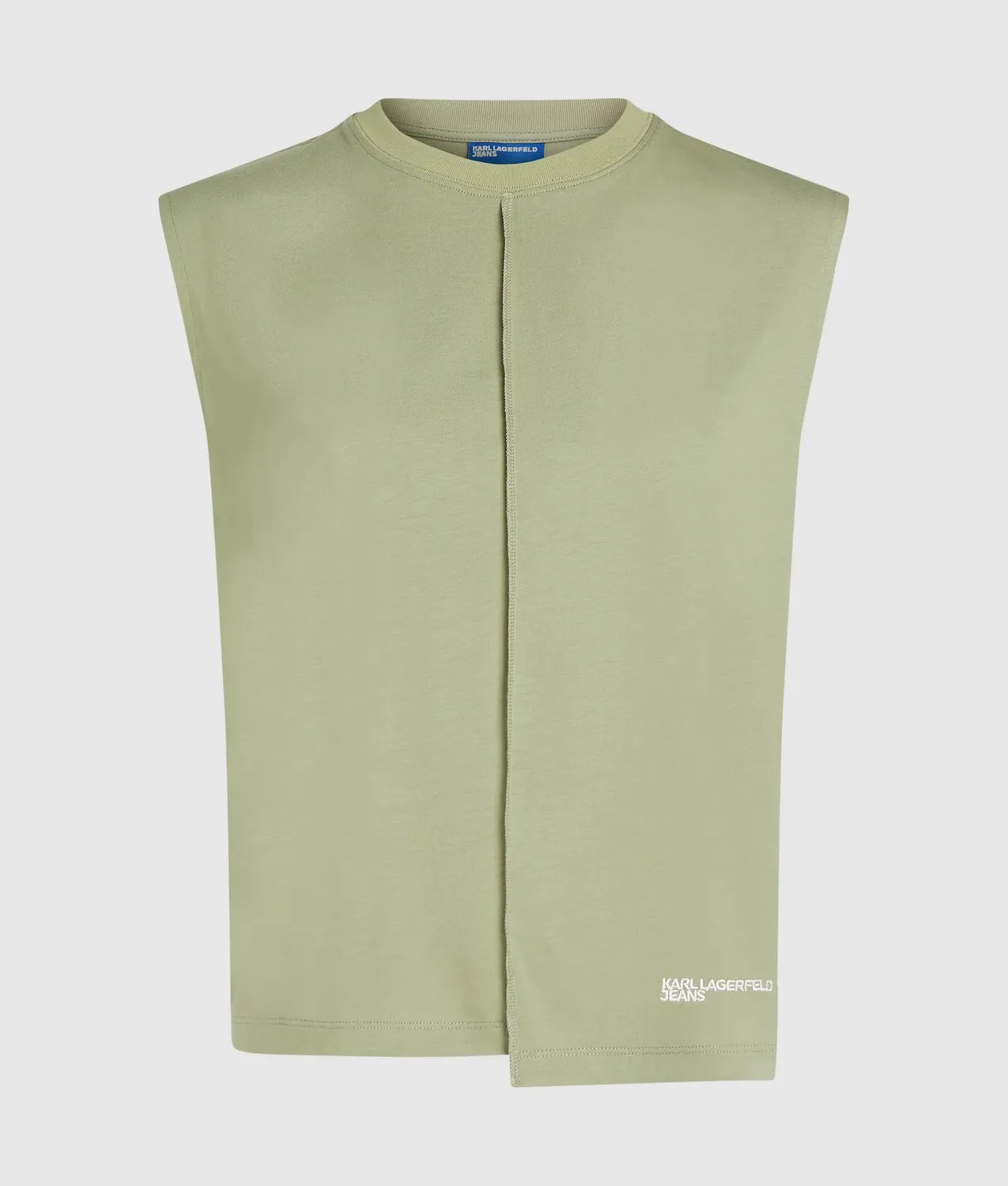 Karl Lagerfeld Jeans Seam Detail Damen Tank Top Baumwolle
