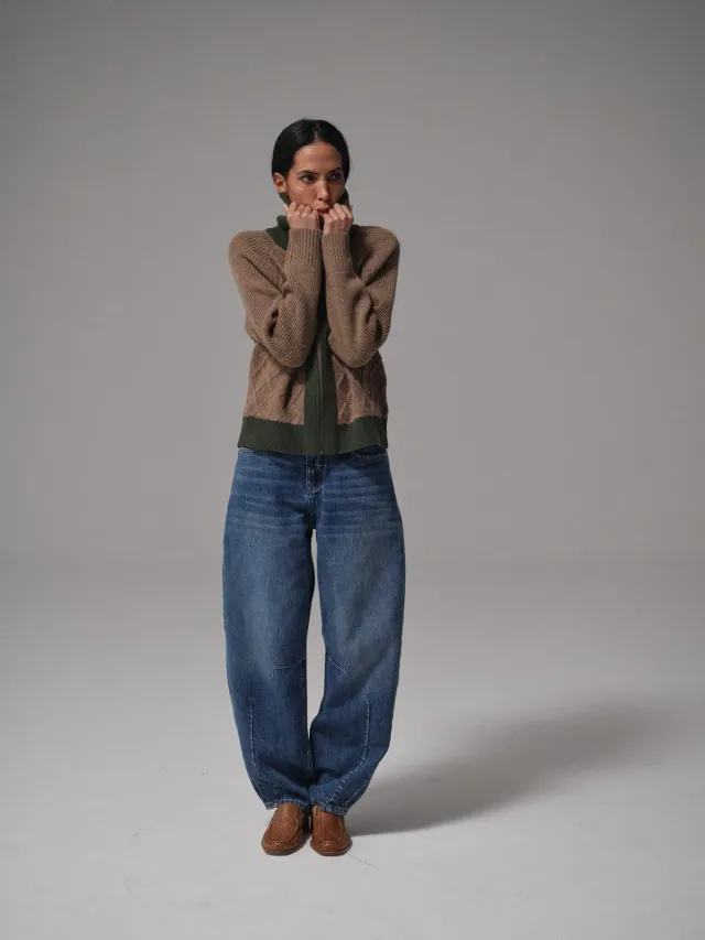 Mos Mosh MMHGood Loop Jeans Blue Denim Barrel