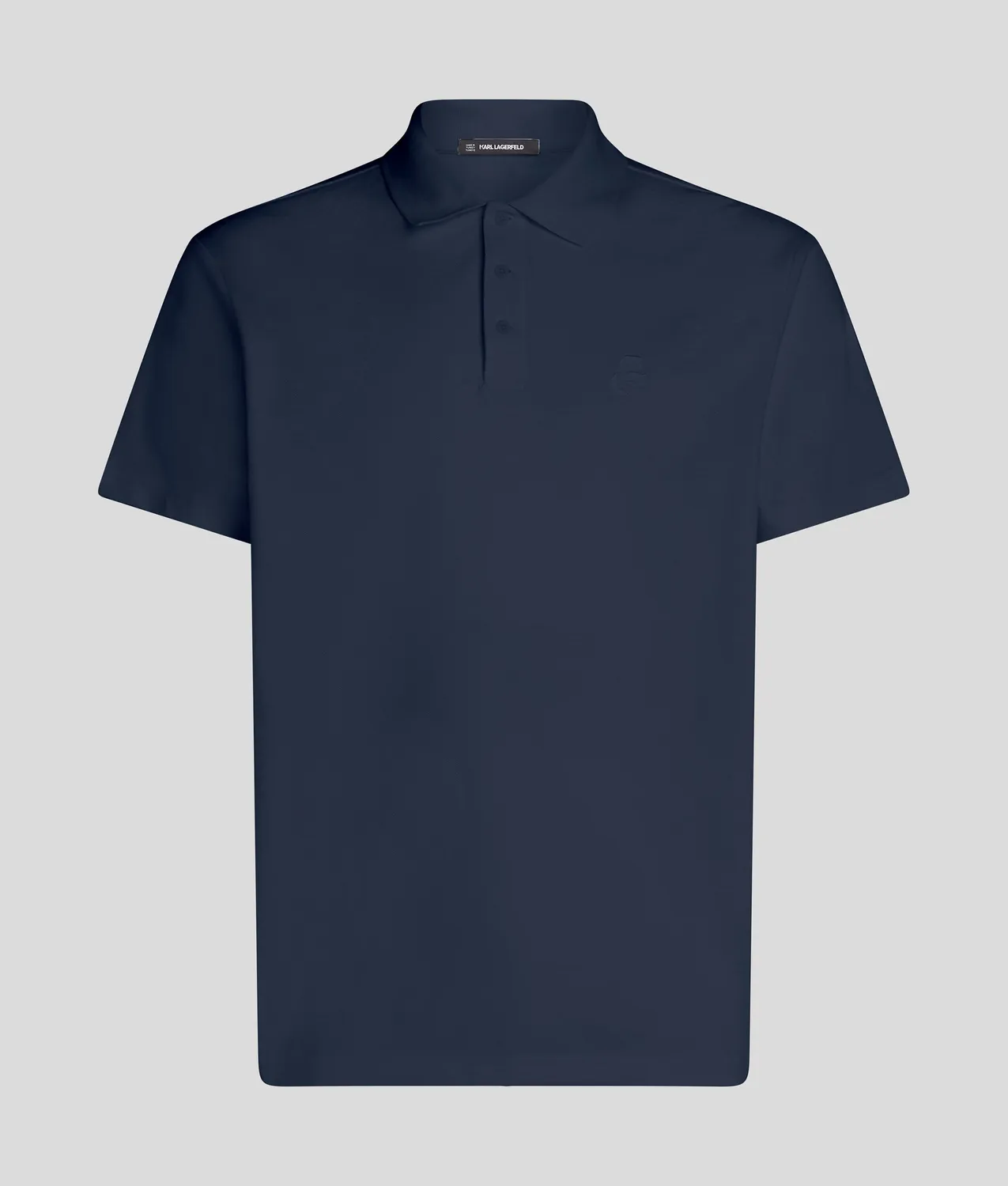 Karl Lagerfeld Ikon Kameo Poloshirt mit Stickerei