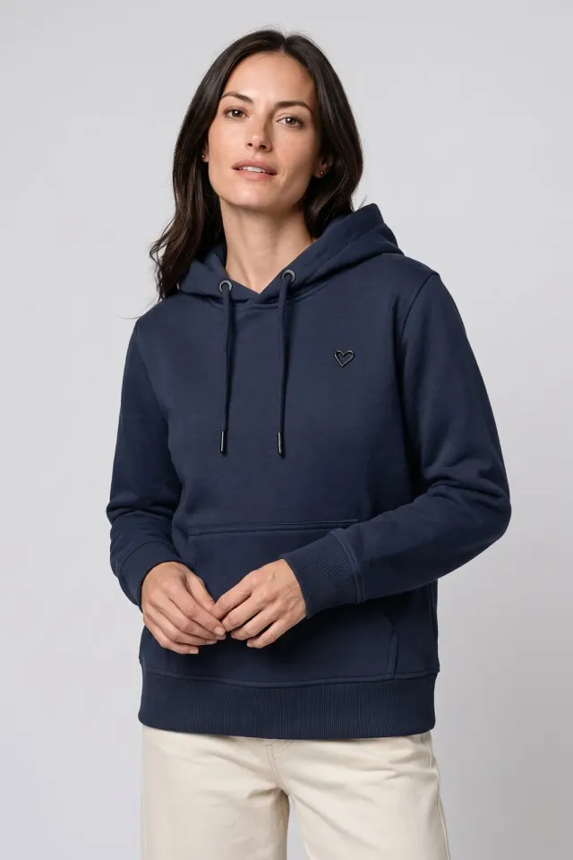 Alife & Kickin SorgaAK A Hoodie dunkelblau Damen Kapuze
