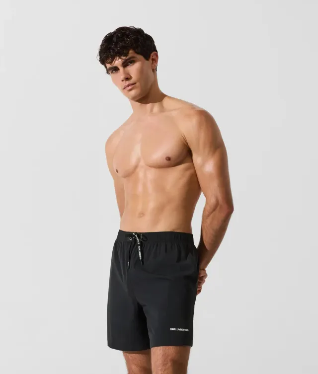 Karl Lagerfeld Logo Boardshorts Stretch medium