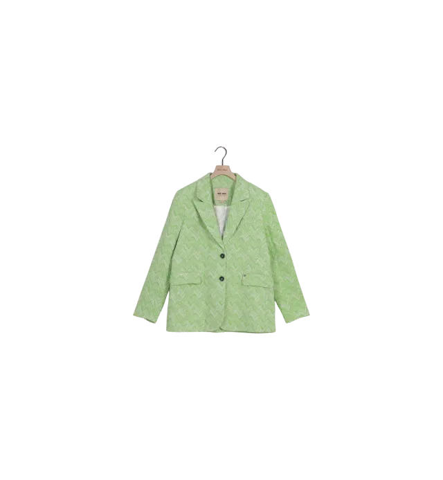 Mos Mosh MMIvory Leela Blazer Grün 38 Fischgrät