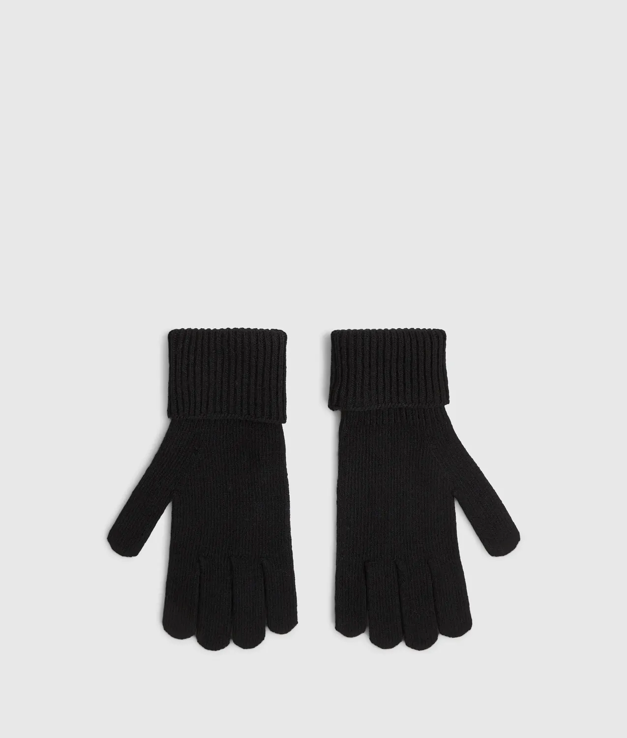 Karl Lagerfeld K/Monogram Strickhandschuhe One Size gerippt