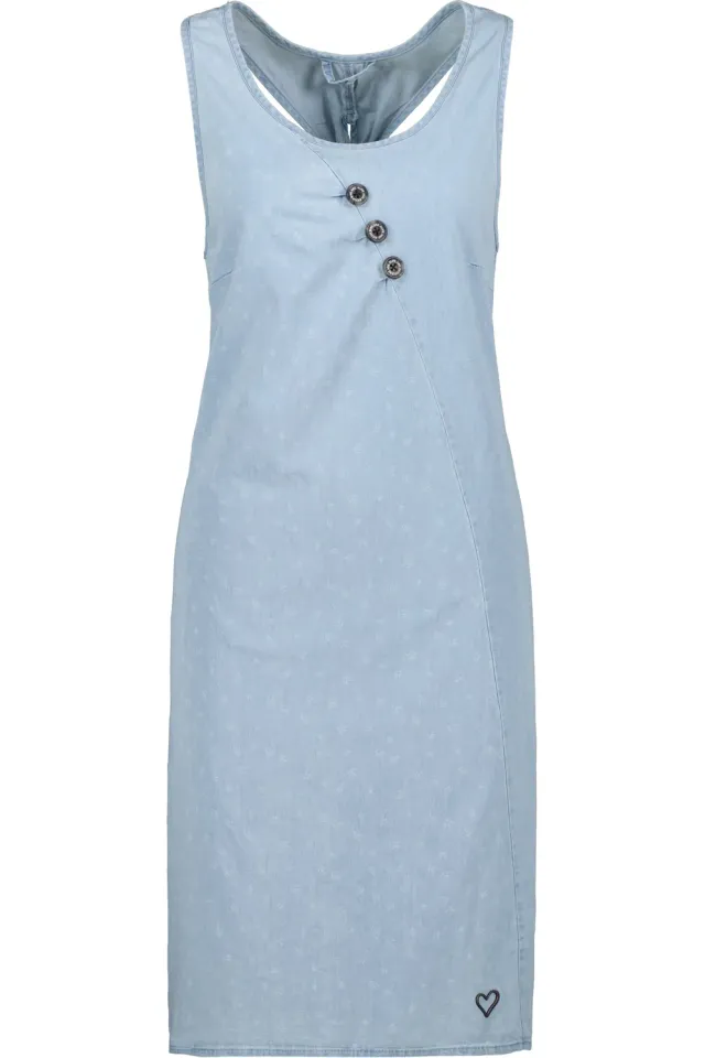 Alife & Kickin CameronAK DNM B Kleid hellblau kurz