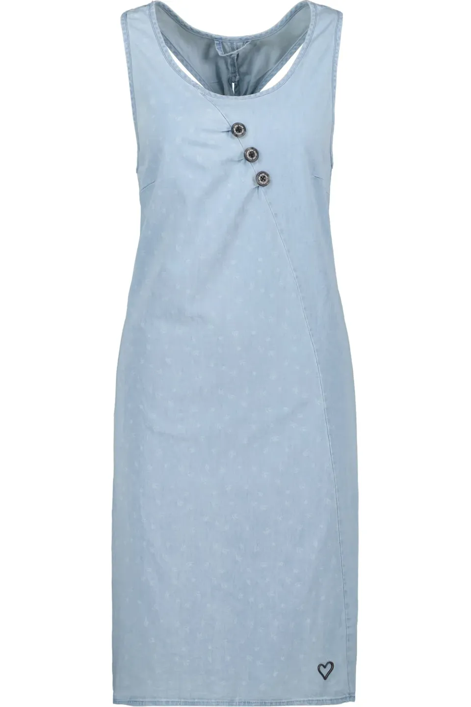 Alife & Kickin CameronAK DNM B Kleid hellblau kurz