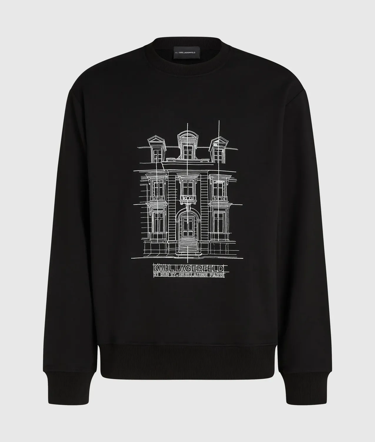 Karl Lagerfeld Maison de Karl Sketch Sweatshirt Bio-Baumwolle