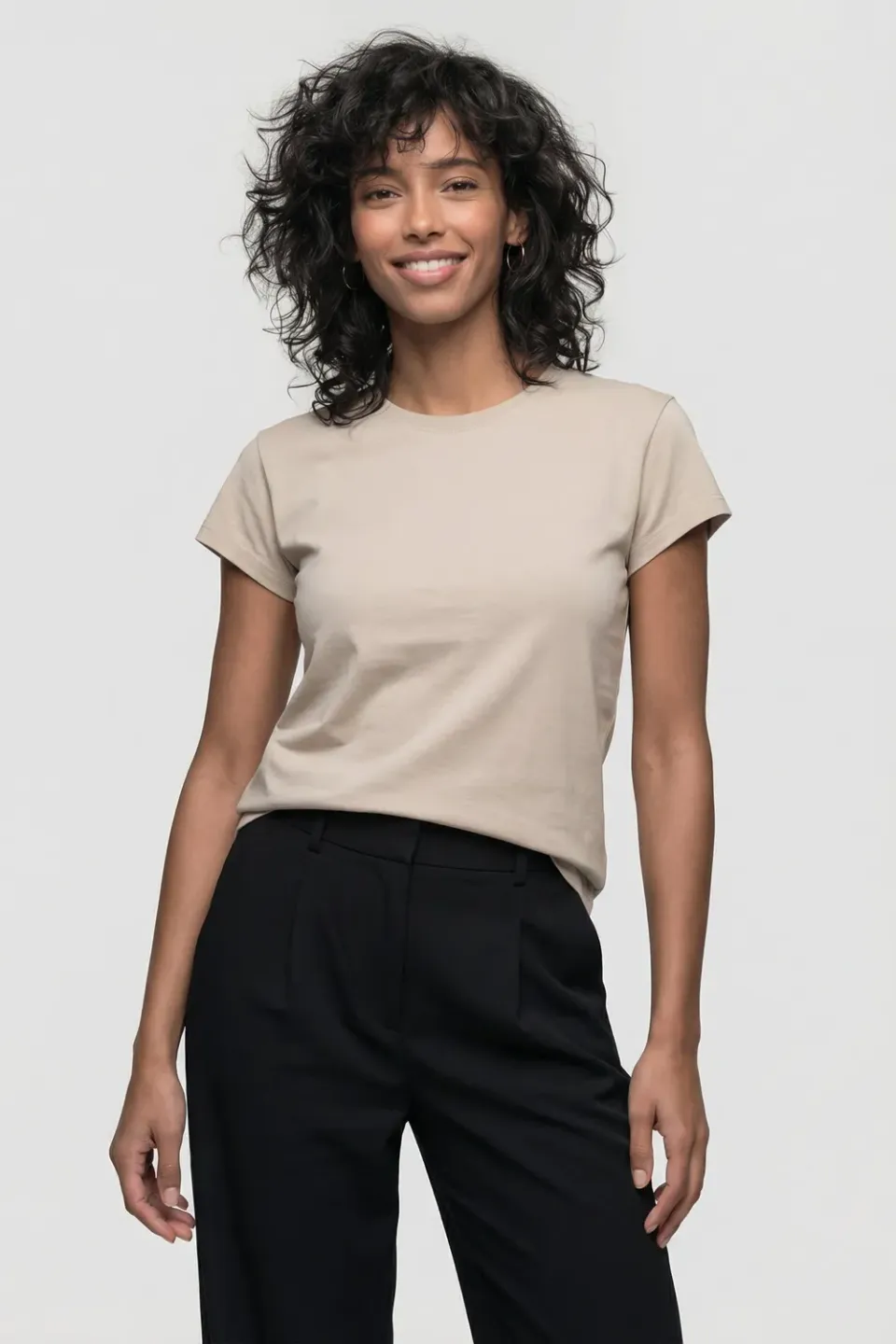 Alife & Kickin TheresAK A Shirt Beige Viskose