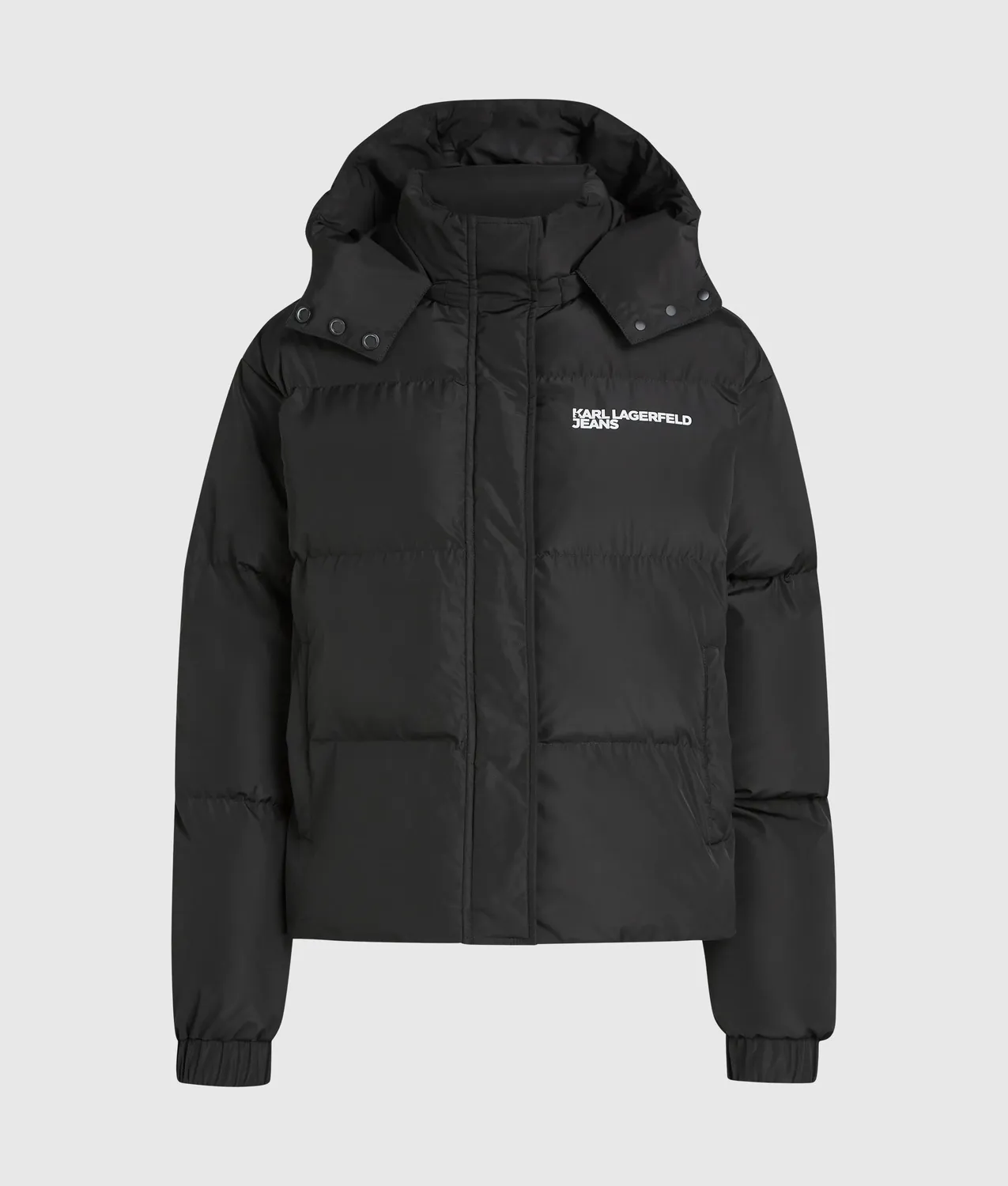 Karl Lagerfeld KL Jeans Logo Pufferjacke wasserabweisend