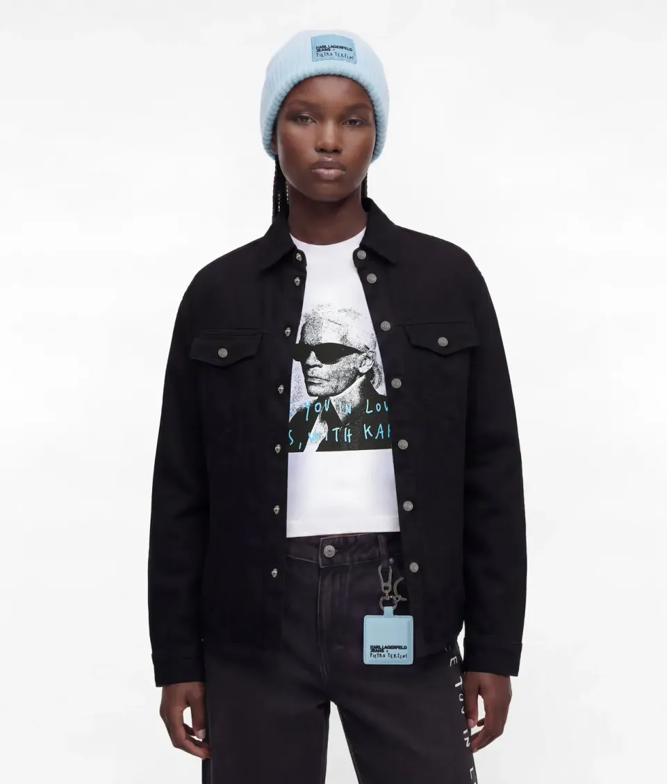 Karl Lagerfeld KL Jeans Overshirt Denim boxy XS-XL