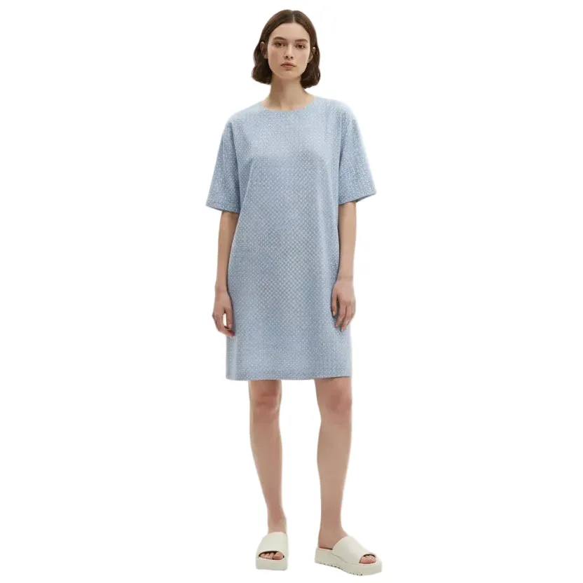 Gloriette Minikleid Blue Flower Print Baumwolle