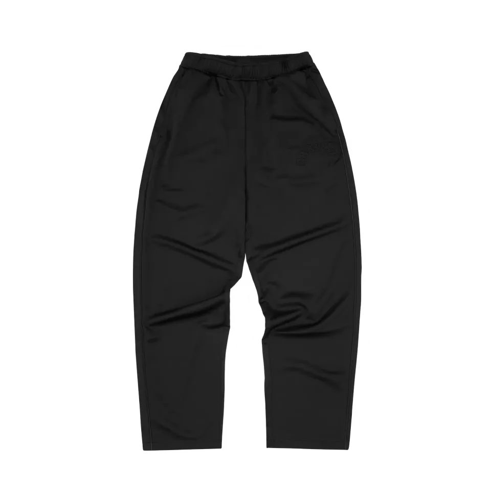Corteiz Crest Arch Track Pant Trainingshose Triple Black elastisch
