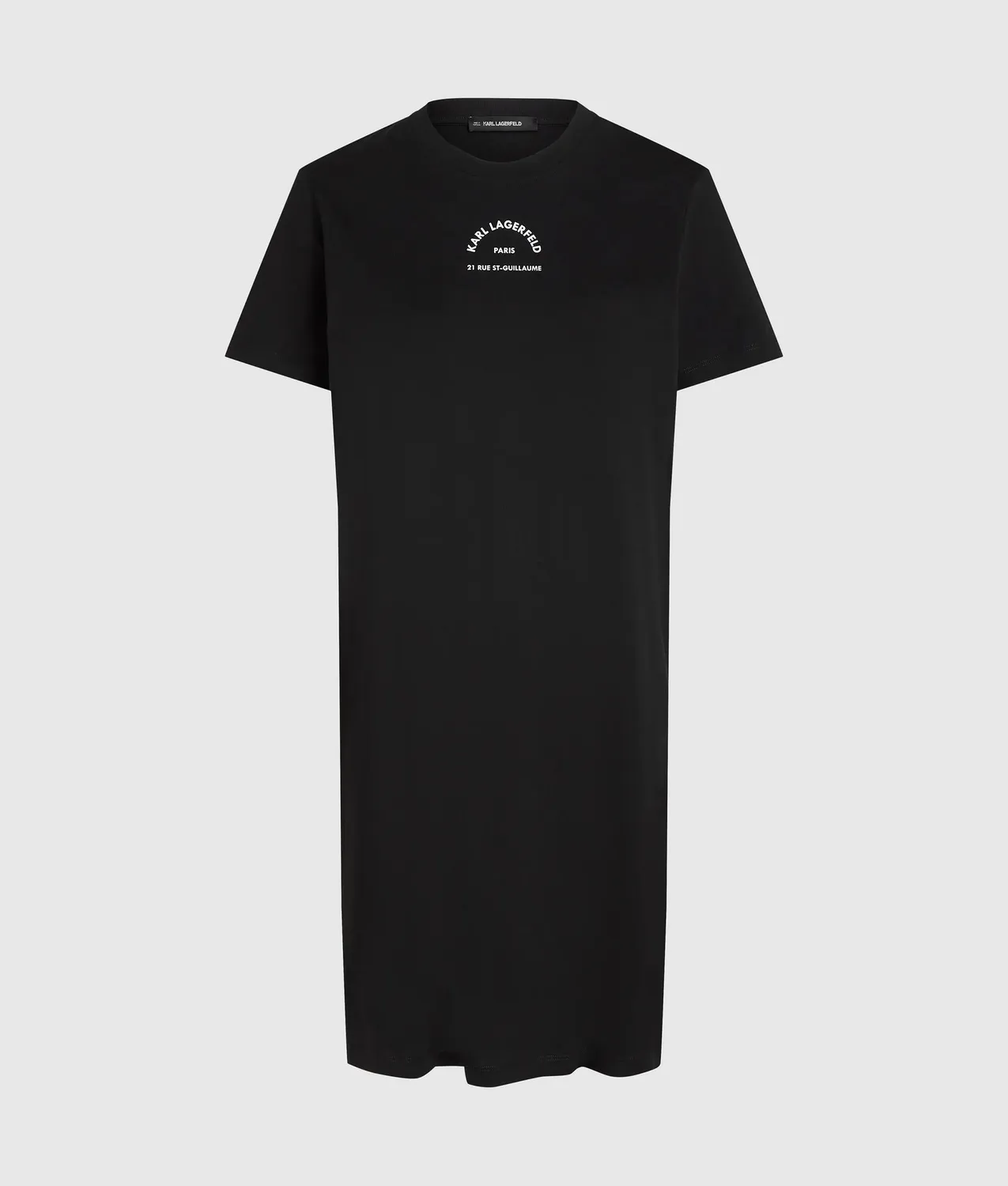 Karl Lagerfeld Rue St-Guillaume T-Shirt-Kleid Bio-Baumwolle