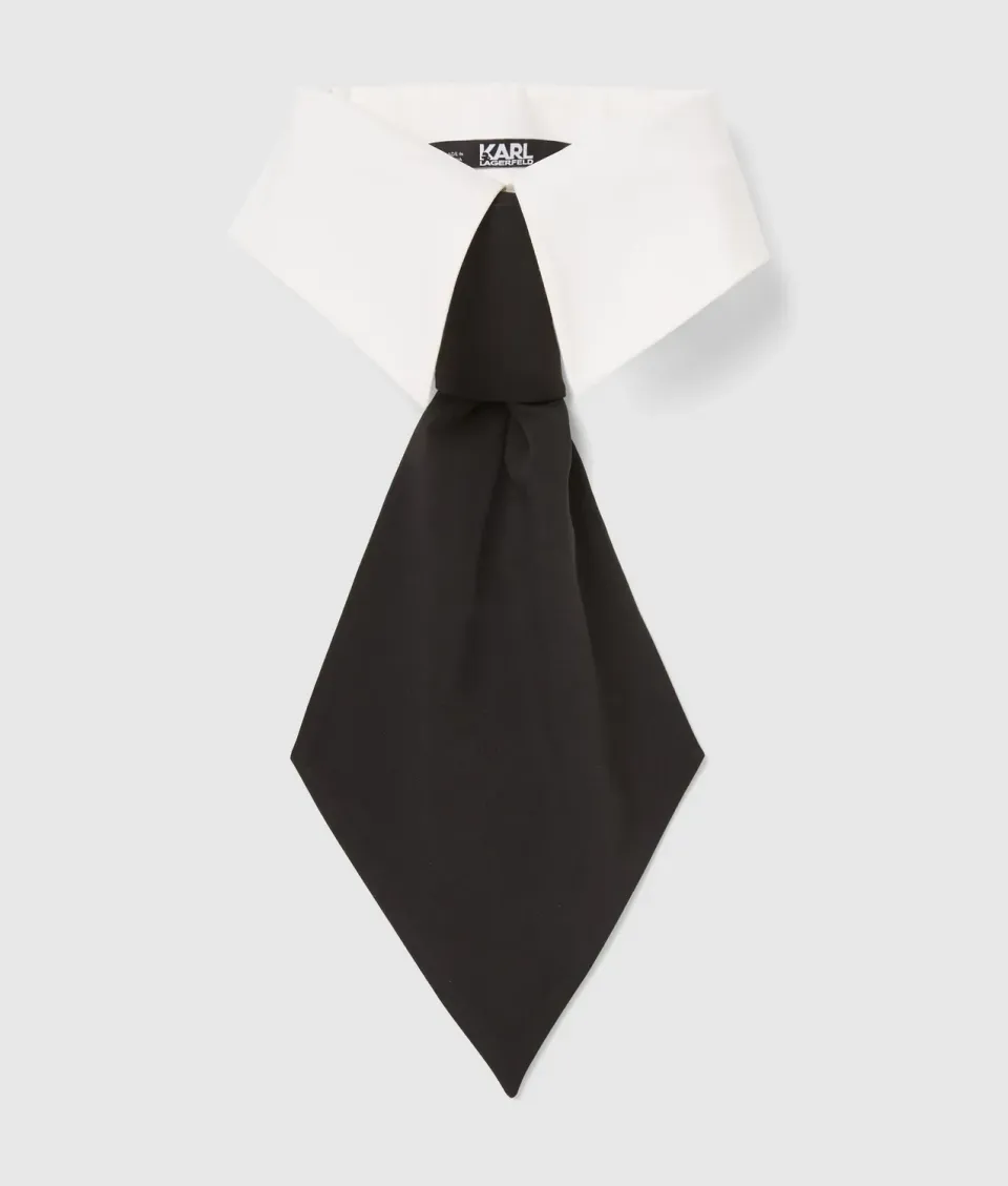 Karl Lagerfeld Ultimate Icon Kragen mit Krawatte S/M Deko
