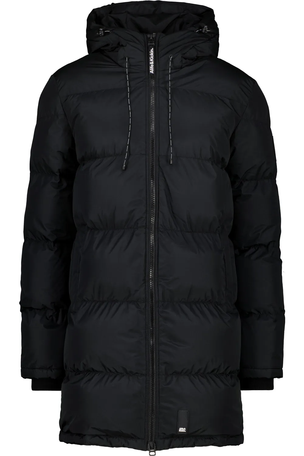 Alife & Kickin TimonAK A Puffer Parka Schwarz Herren Winter