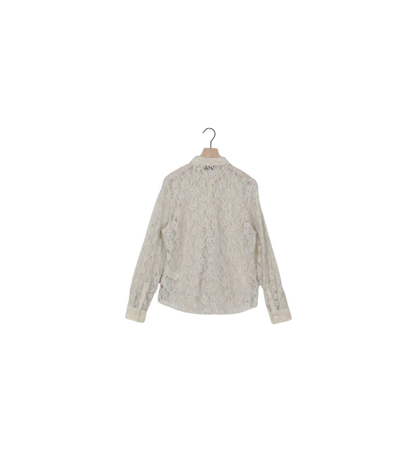 Mos Mosh ReLoved MMKether Lace Shirt L Summer Sand