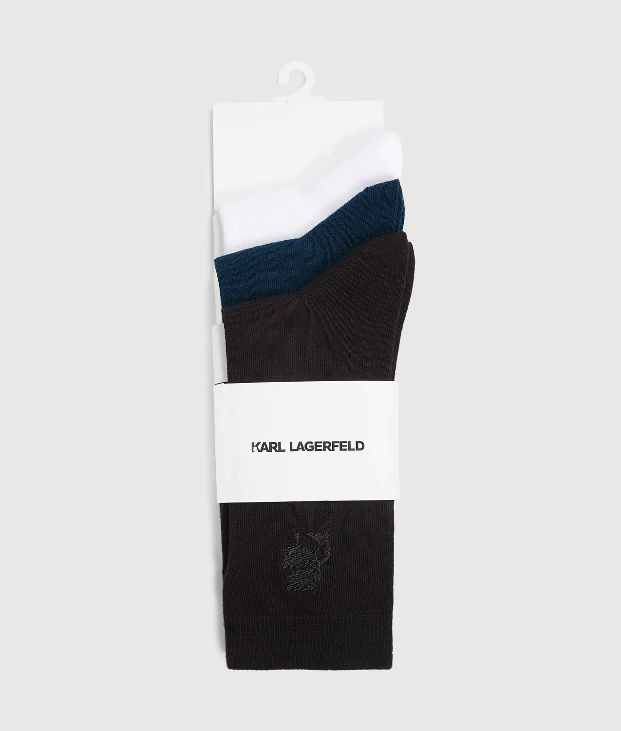 Karl Lagerfeld Ikon Kameo Socken 3er-Pack Mid-Cut