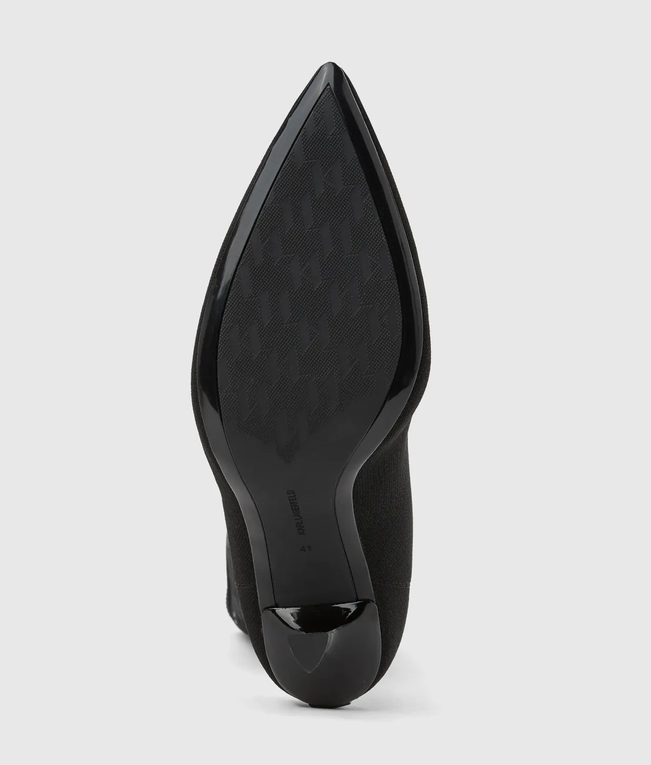 Karl Lagerfeld Pandara Stiefel Kniehoch Hahnentritt