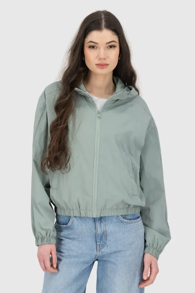 Alife & Kickin JovanaAK A Jacke Hellgrün Nylon vegan