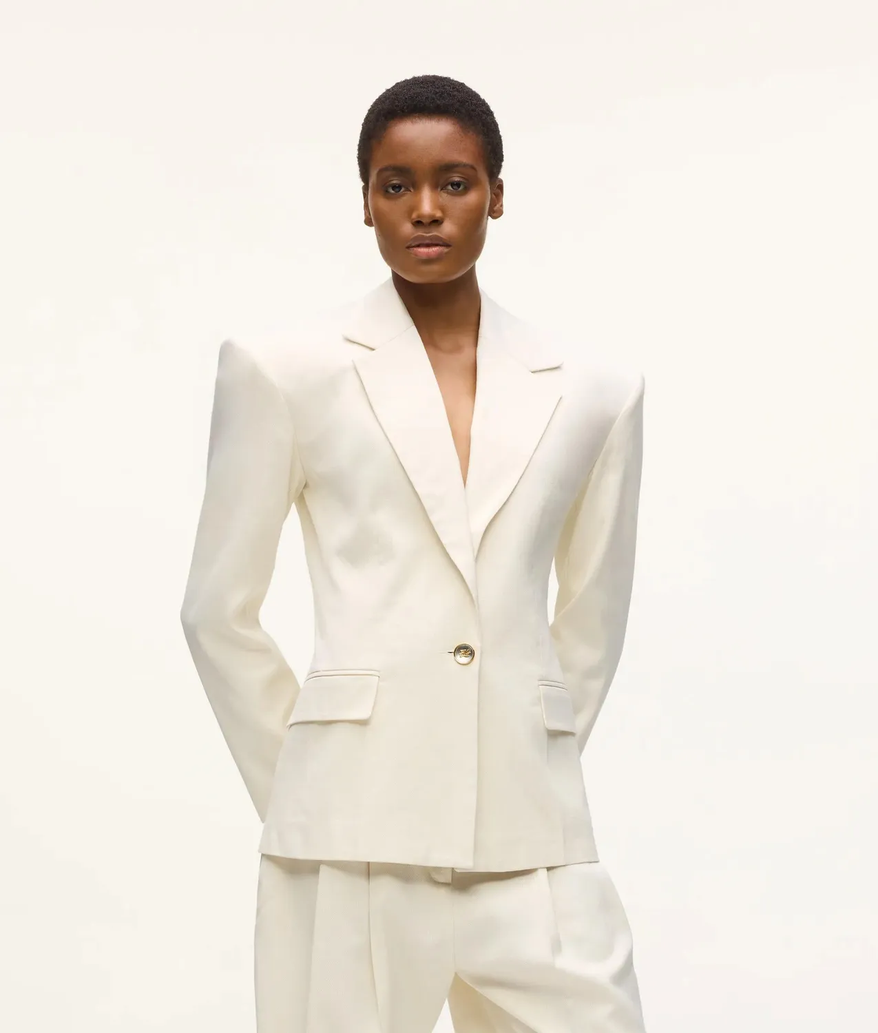 Karl Lagerfeld KL Studio Blazer Damen schwarz strukturiert