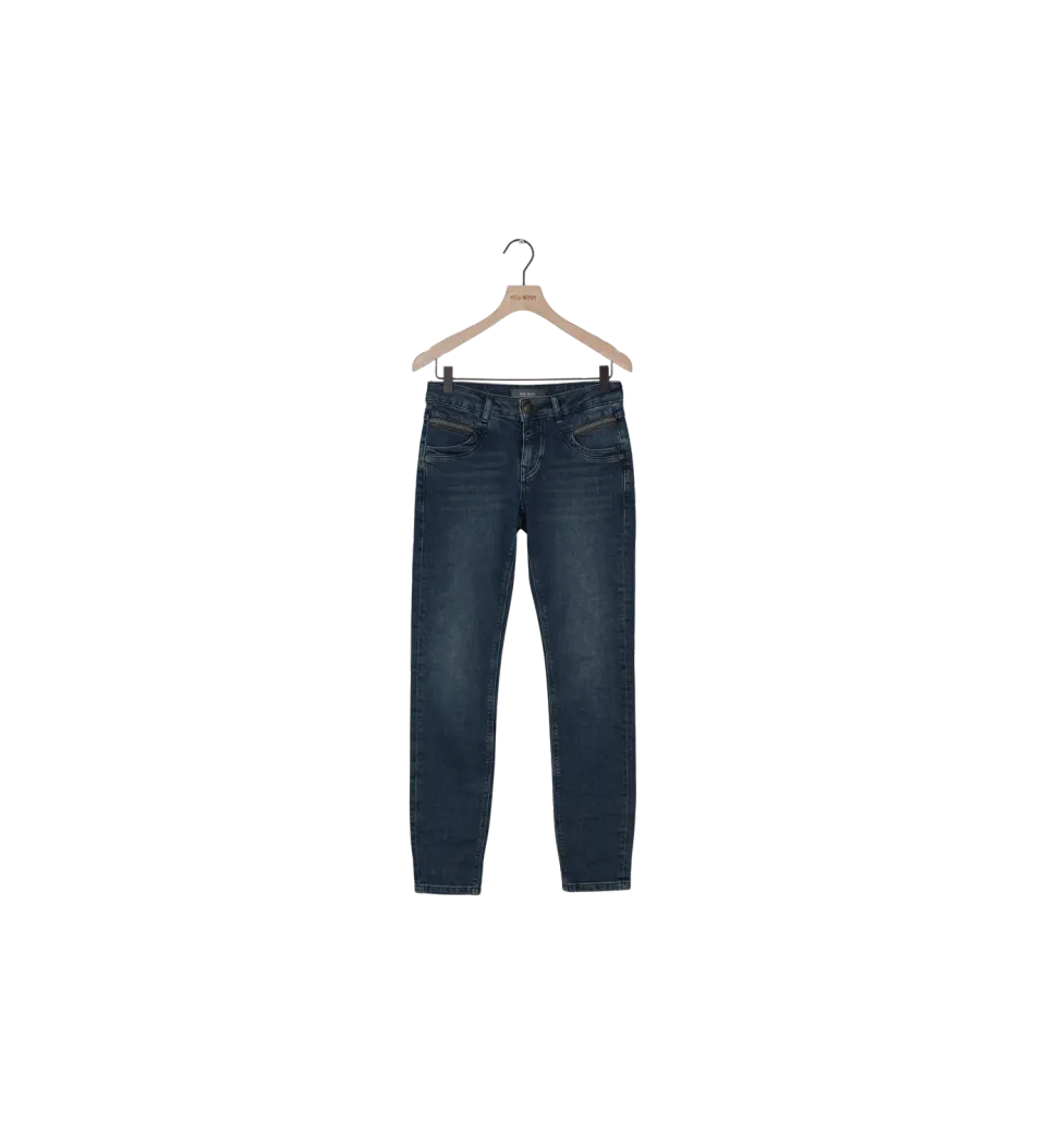 Mos Mosh MMNaomi Delta Jeans Blue Regular 25 Tapered