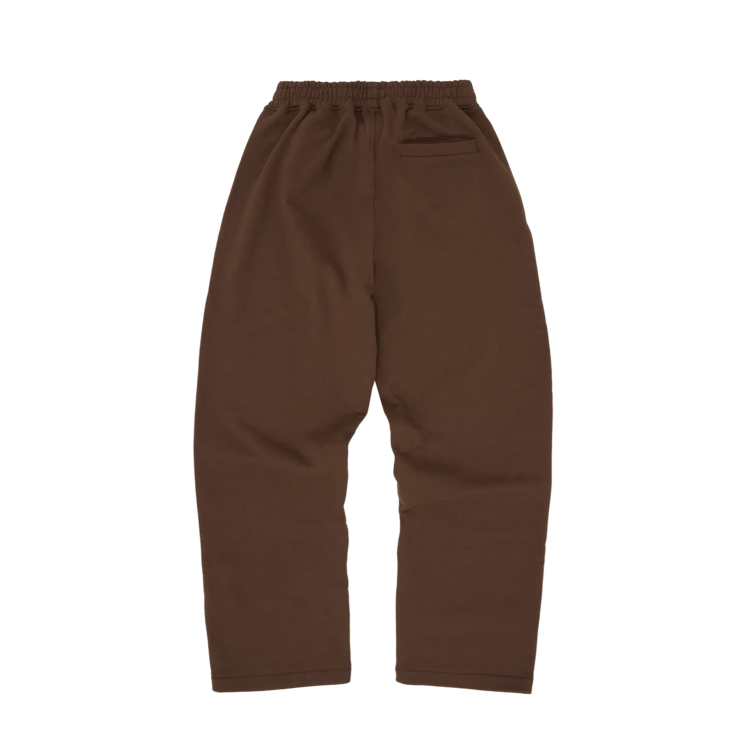 Corteiz Island Puff Print Sweathose Braun Baumwolle