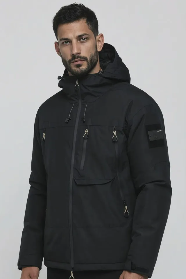 Alife & Kickin MosesAK A Pufferjacke schwarz Herren