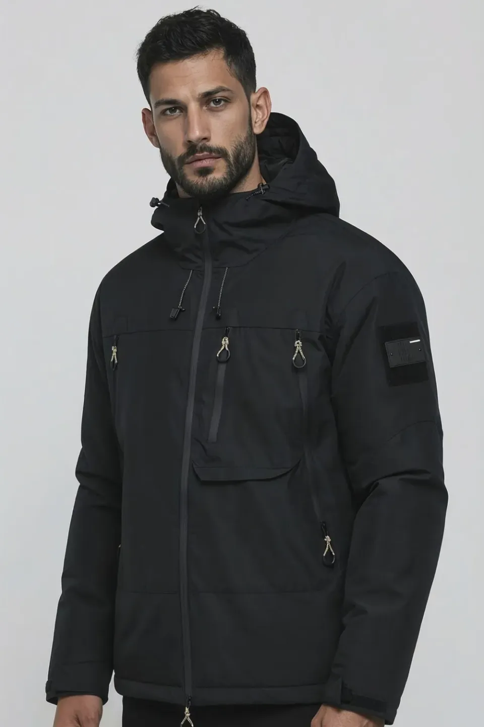 Alife & Kickin MosesAK A Pufferjacke schwarz Herren