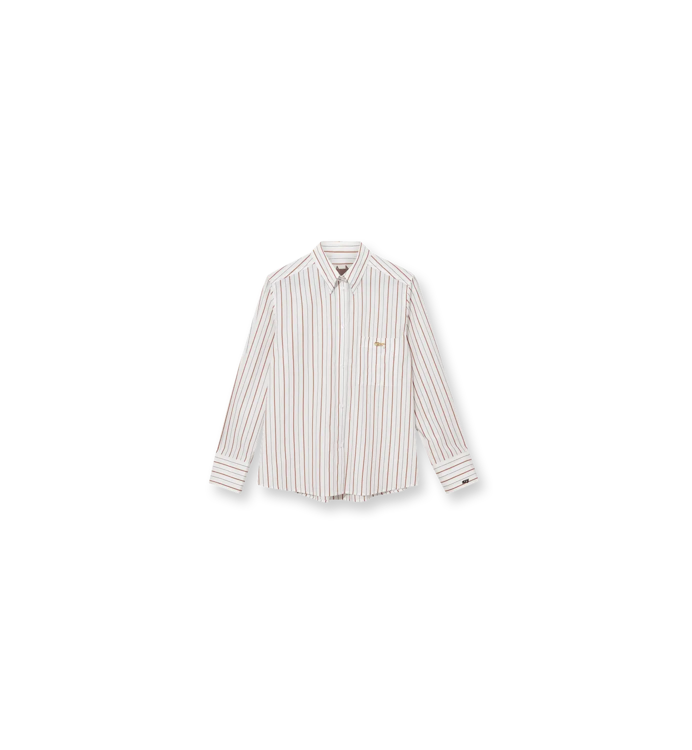 Mos Mosh MMHKind Stripe Shirt Hemd weiß gestreift
