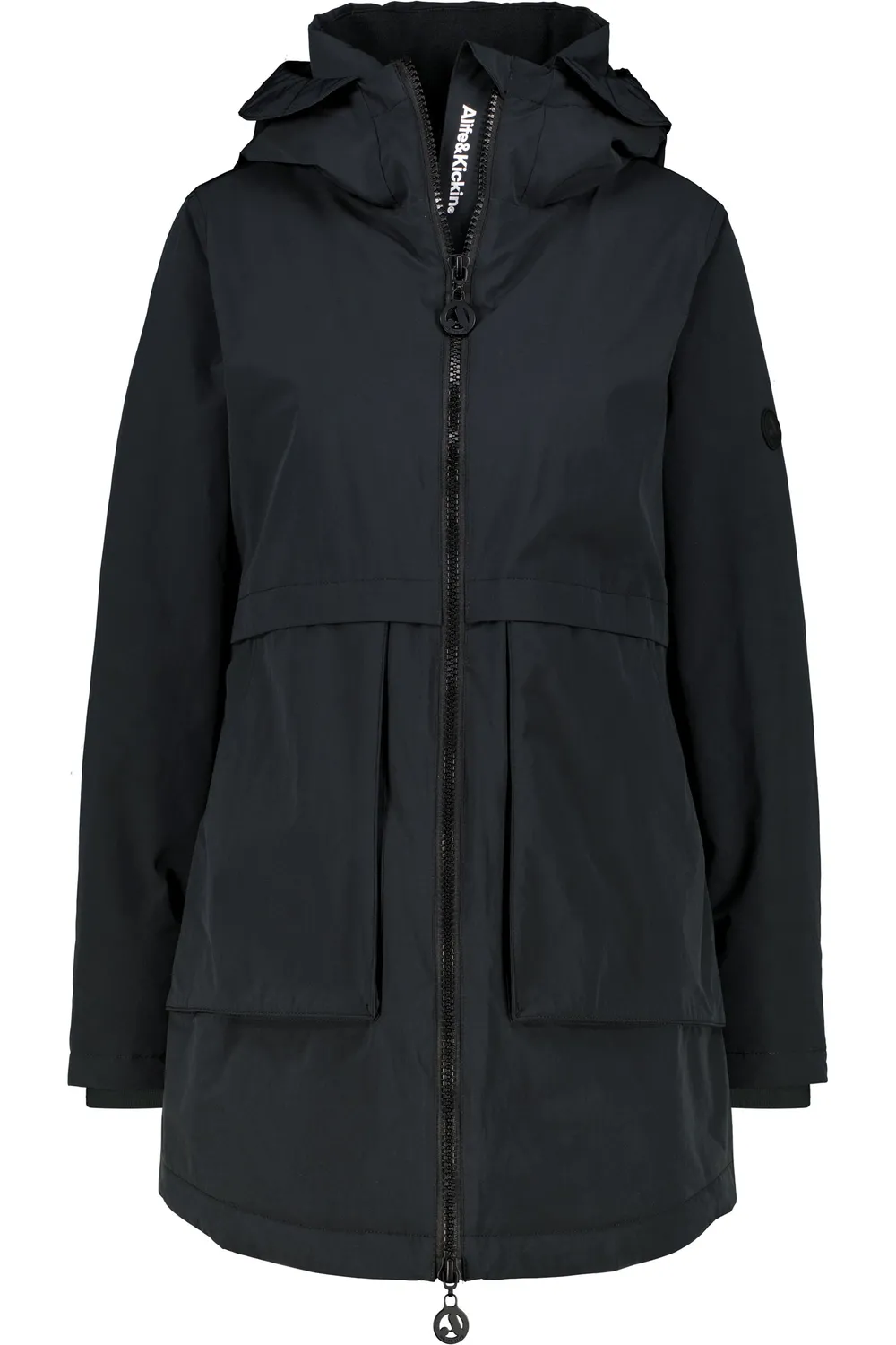 Alife & Kickin MaluAK A Parka Schwarz Damen