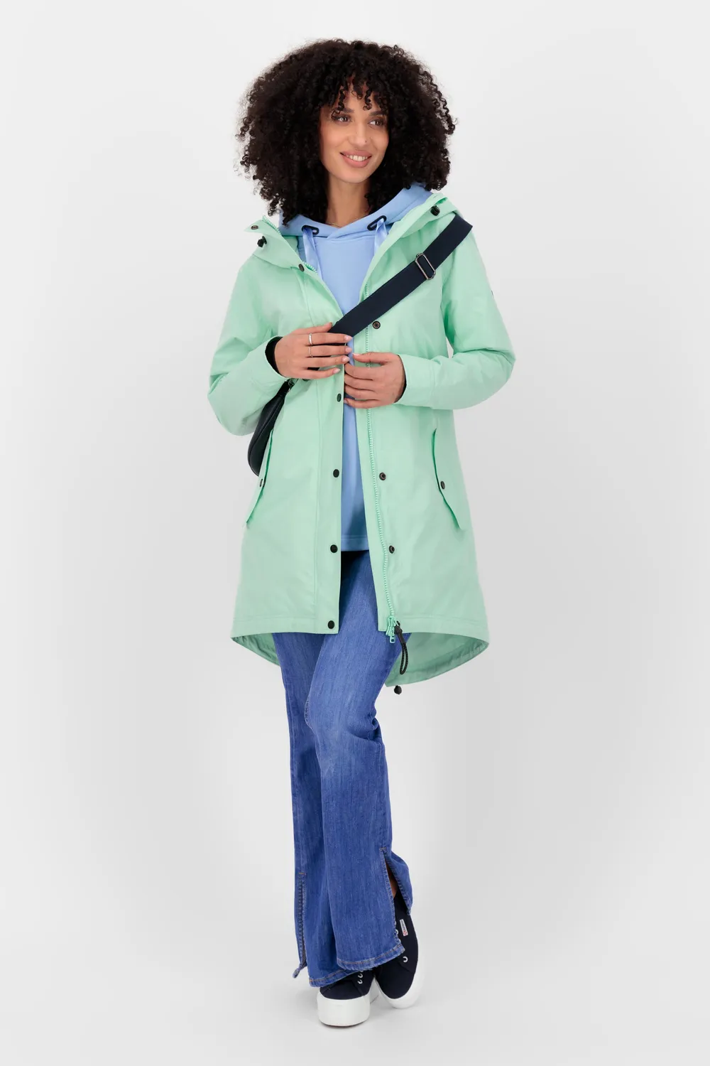 Alife & Kickin BerniceAK A Parka Hellgrün Damen