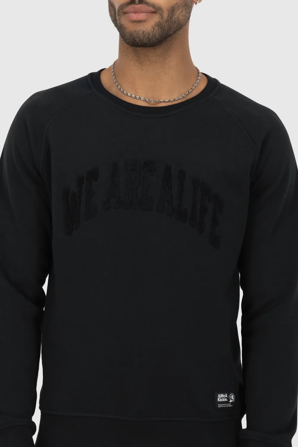 Alife & Kickin LevinAK A Sweatshirt schwarz College