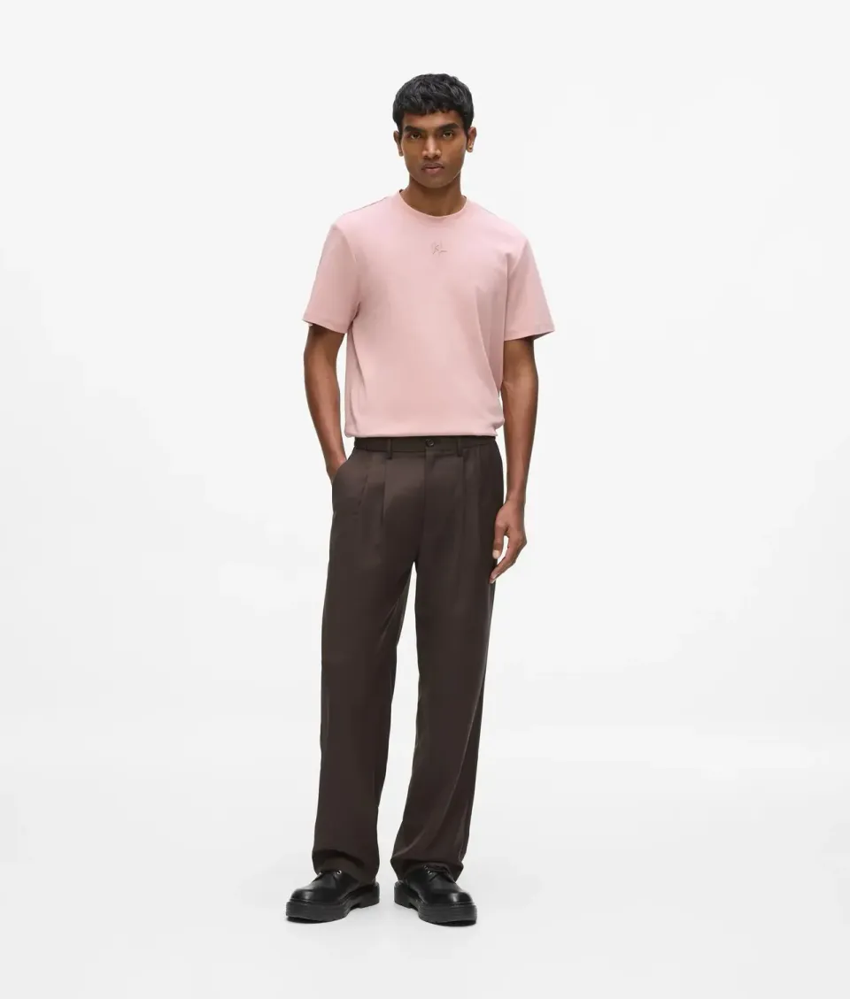 Karl Lagerfeld Classics Wollmix Hose gerades Bein