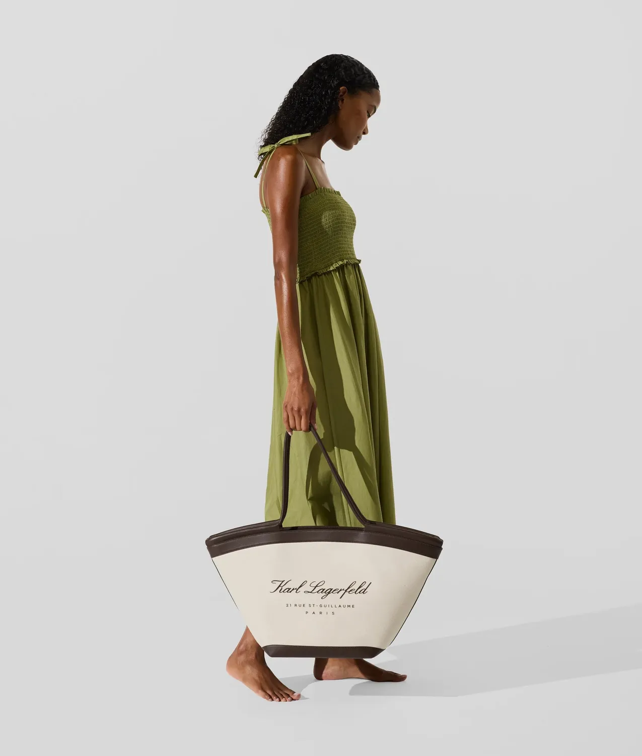 Karl Lagerfeld Hotel Karl Beach Tote Tasche groß
