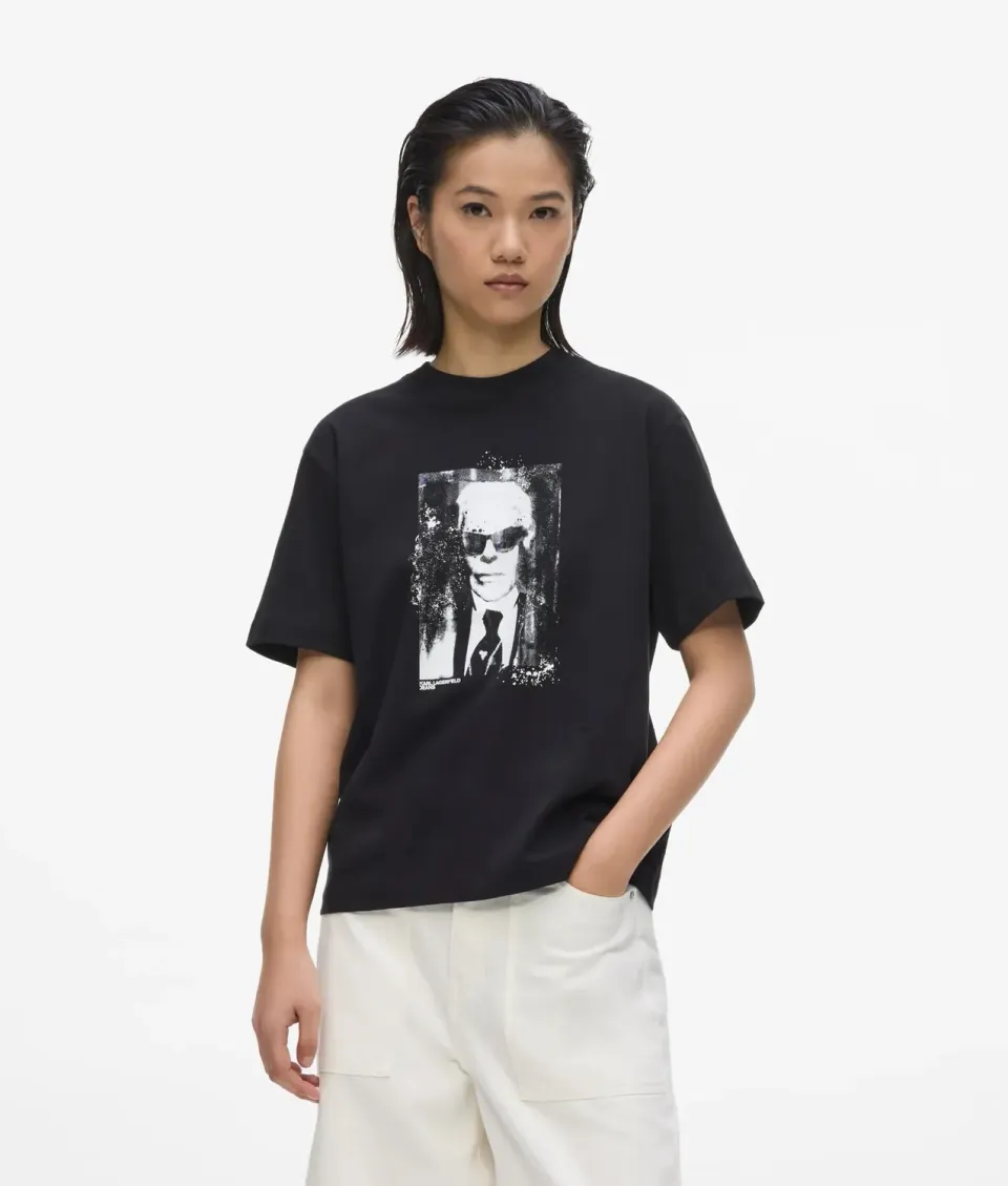 Karl Lagerfeld Jeans Karl Portrait T-Shirt Regular