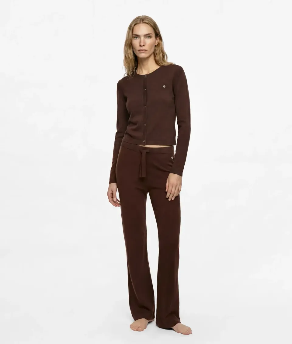 Karl Lagerfeld Autograph Lounge-Hose Kaschmir-Mix weich
