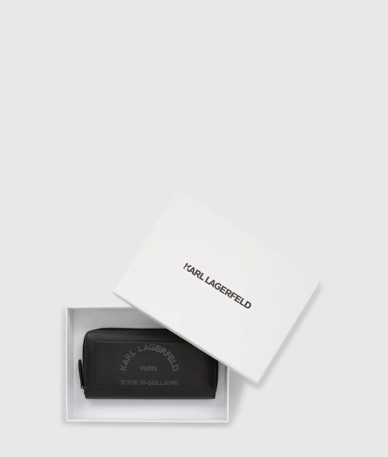 Karl Lagerfeld K/Daily Large Bifold Geldbörse mit Logo-Print