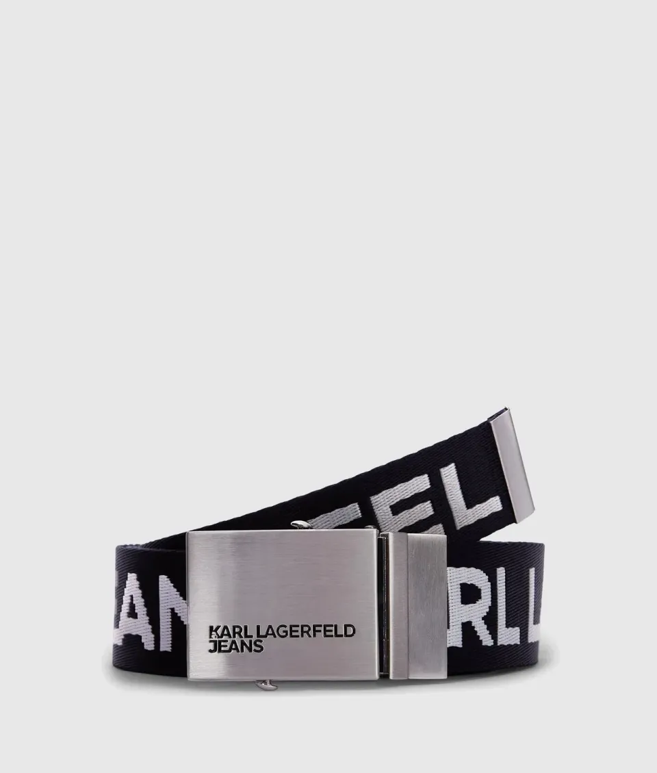 Karl Lagerfeld KL Jeans Wendegürtel Webband