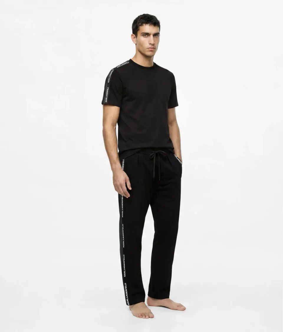 Karl Lagerfeld Logo Loungewear Hose Lang
