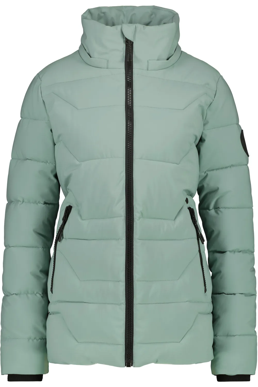 Alife & Kickin ZophiaAK A Puffer Jacke Hellgrün warm