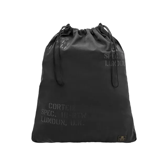 Corteiz Le Sac Laundry Bag Schwarz Twill One Size