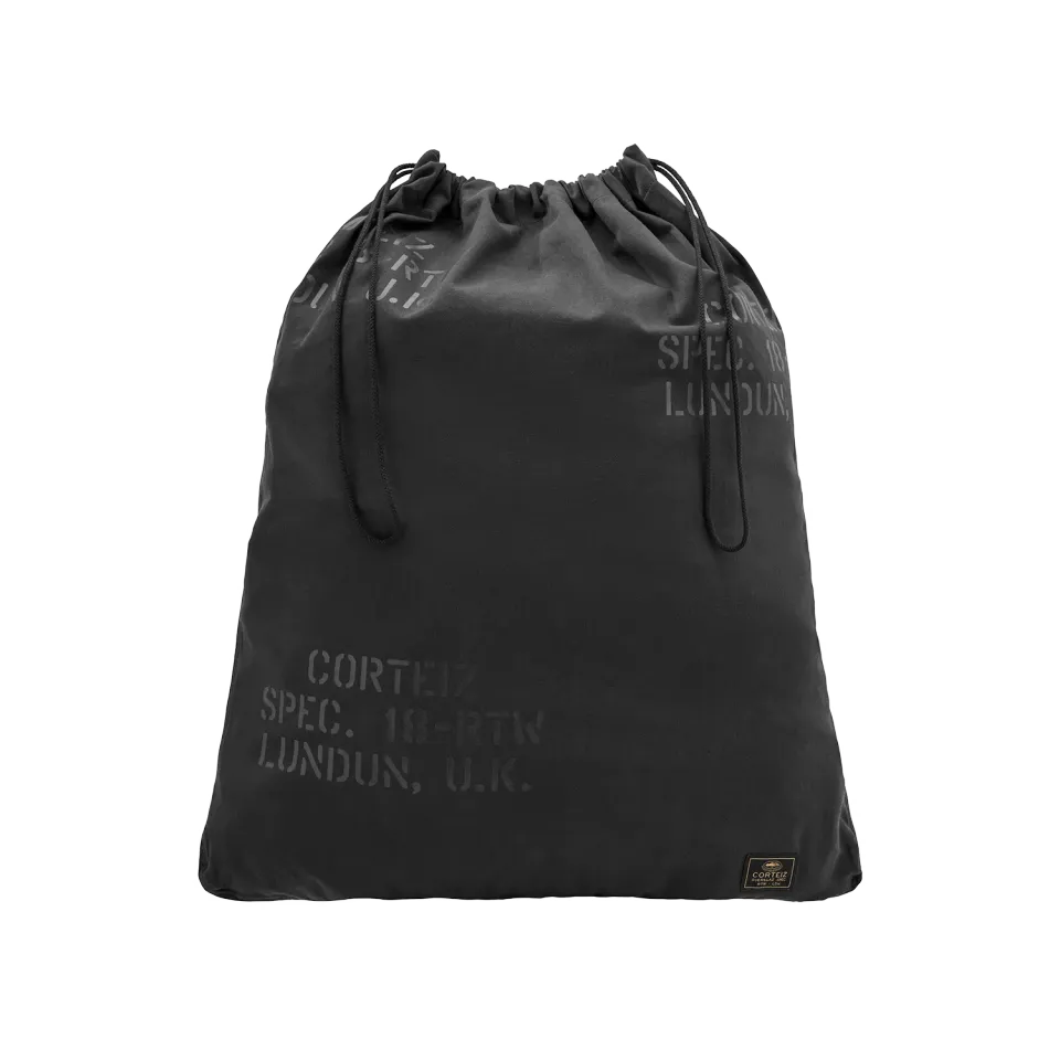Corteiz Le Sac Laundry Bag Schwarz Twill One Size