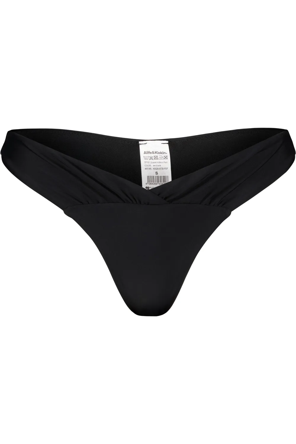Alife & Kickin ZulaAK A Bikinihose Damen schwarz Tanga
