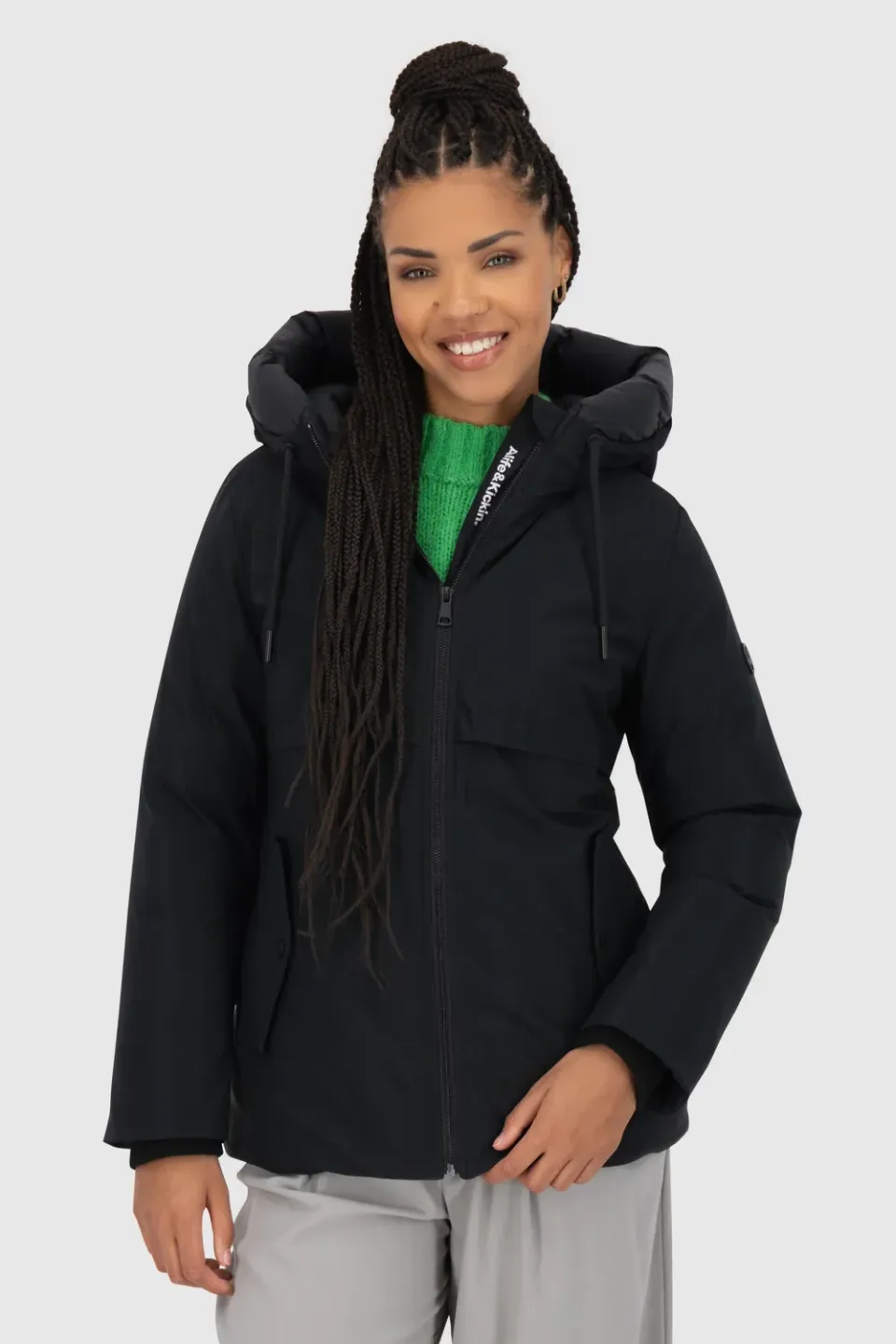 Alife & Kickin CicelyAK A Winterjacke Damen Schwarz