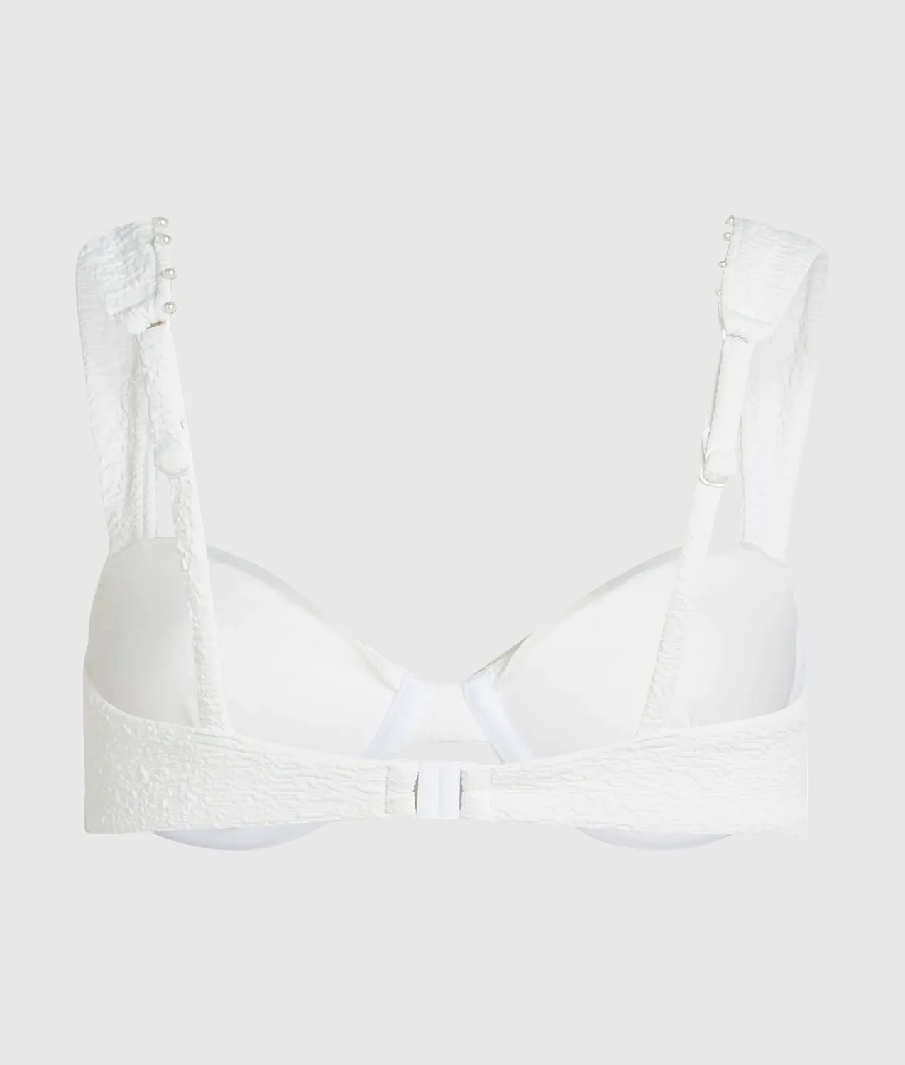 Karl Lagerfeld Bikini-Oberteil mit Bügel und Perlen XS-XL