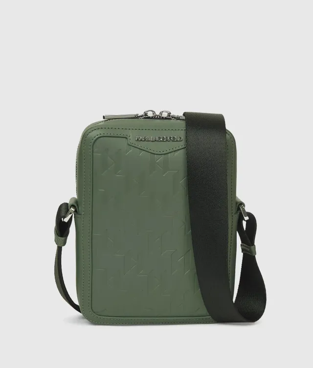 Karl Lagerfeld K/Loom Umhängetasche Leder Herren