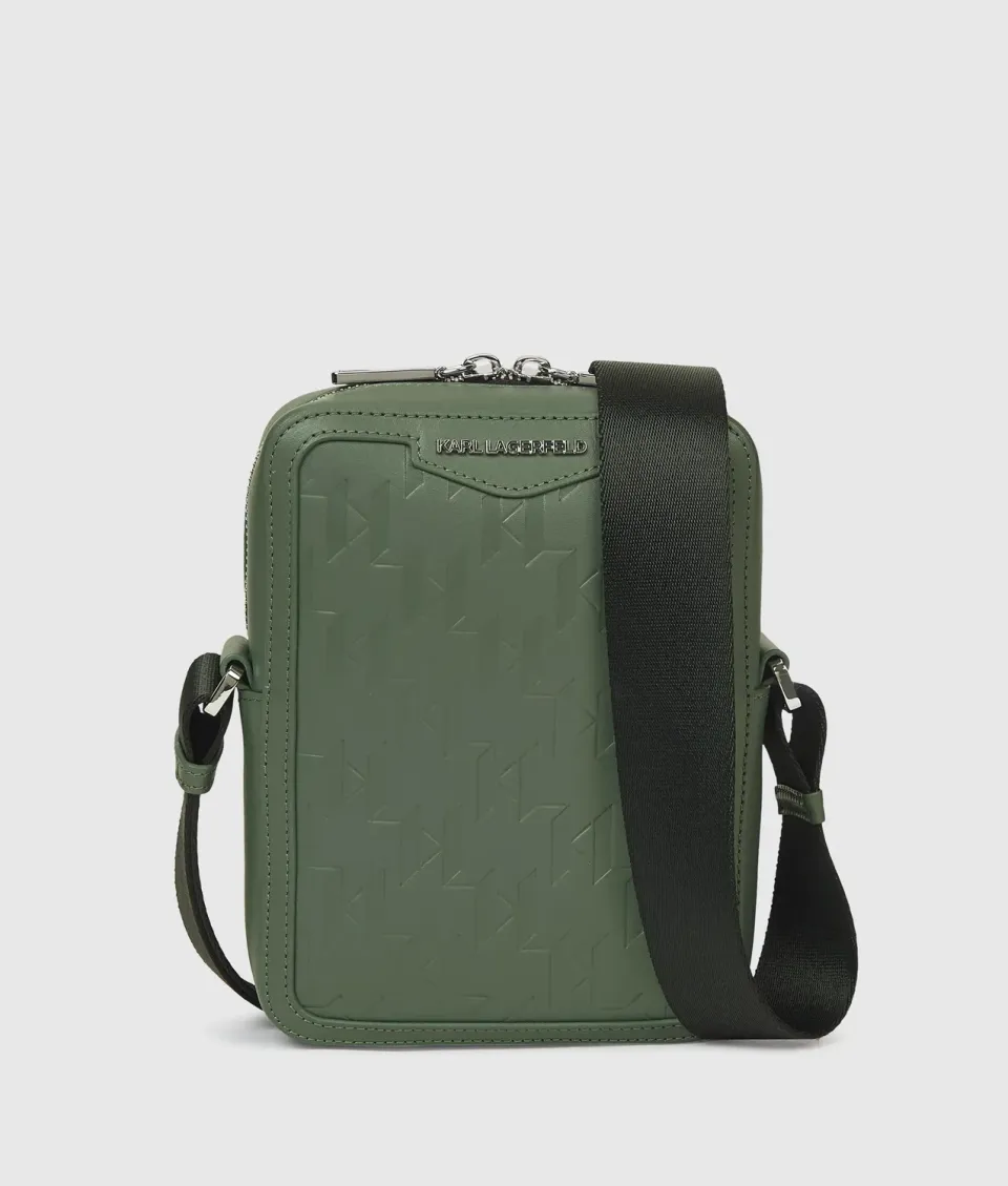 Karl Lagerfeld K/Loom Umhängetasche Leder Herren