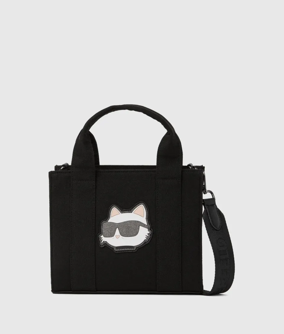 Karl Lagerfeld Ikon Choupette Tote Bag Mädchen Glitzer